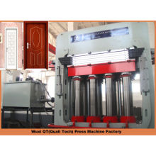 multilayer press for hdf moulded door skin